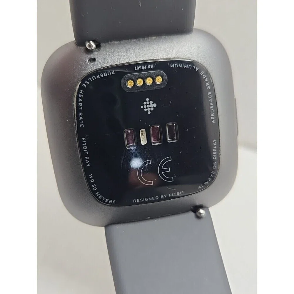 Fitbit Versa 2 Smartwatch Gray 40mm Alexa WR50M Always On Display No Charger